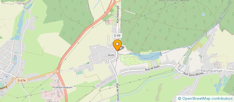 localisation de l'entreprise SARL FRANCE PRODUITS  HAMBACH