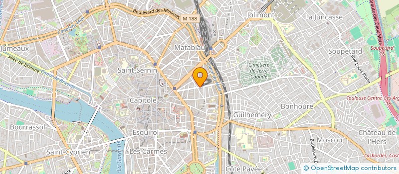 localisation de l'entreprise SARL FRANCE RIDEAUX à TOULOUSE