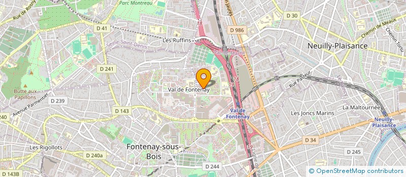 localisation de l'entreprise SARL FRANCE SECURITE à FONTENAY-SOUS-BOIS