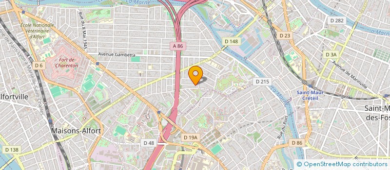 localisation de l'entreprise SARL FRANCE SURFACE AMENAGEMENT  MAISONS-ALFORT