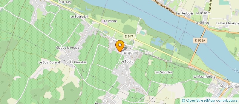 localisation de l'entreprise SARL FRANCE VINITURE  PARNAY