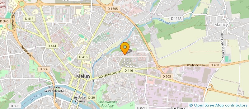 localisation de l'entreprise SARL FRANCEBAT à MELUN