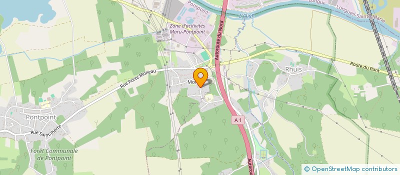 localisation de l'entreprise SARL FRANCHISE IMMOBILIER SERVICE  PONTPOINT