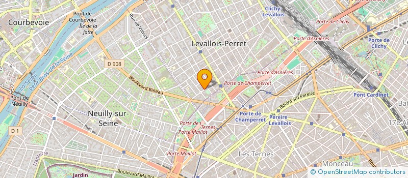 localisation de l'entreprise SARL FRANCILIENNE DE TRAVAUX à LEVALLOIS-PERRET