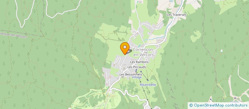 localisation de l'entreprise SARL FRANCIS MALLEIN  LANS-EN-VERCORS