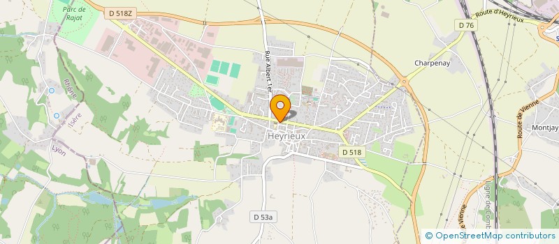 localisation de l'entreprise SARL FRANCK  HEYRIEUX