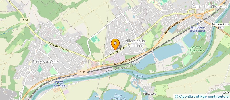 localisation de l'entreprise SARL FRANCK BREMOND  VILLERS-SOUS-SAINT-LEU