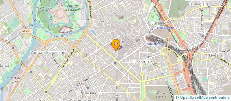 localisation de l'entreprise SARL FRANCK CAPPELLE à LILLE