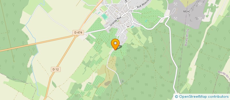 localisation de l'entreprise SARL FRANCK DECHELETTE  GY