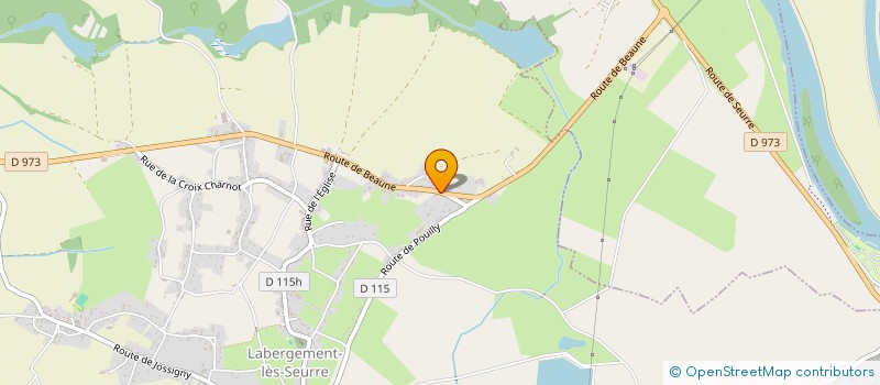 localisation de l'entreprise SARL FRANCK FORTIER  LABERGEMENT-LES-SEURRE