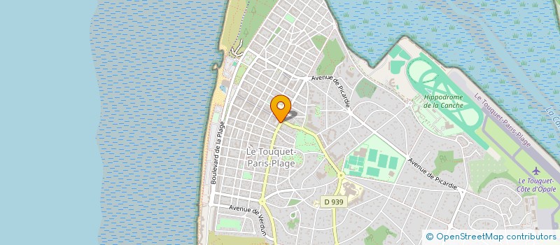 localisation de l'entreprise SARL FRANCKIE MARIE à LE TOUQUET-PARIS-PLAGE