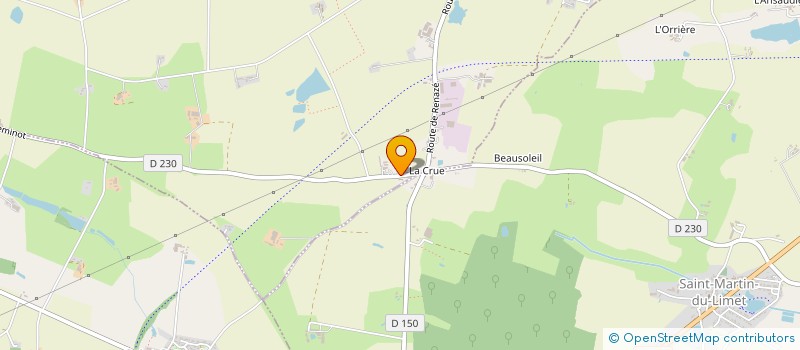 localisation de l'entreprise SARL FRANCKY BROCANTE  LA SELLE-CRAONNAISE