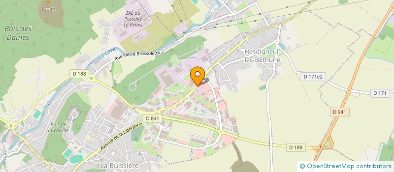 localisation de l'entreprise SARL FRANCO GIACALONE  BRUAY-LA-BUISSIERE