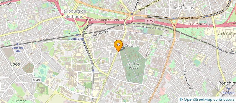 localisation de l'entreprise SARL FRANCO NORD AFRIC NEGOCE INTERNATIO à LILLE