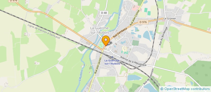 localisation de l'entreprise SARL FRANCOIS à LA GUERCHE-SUR-L'AUBOIS