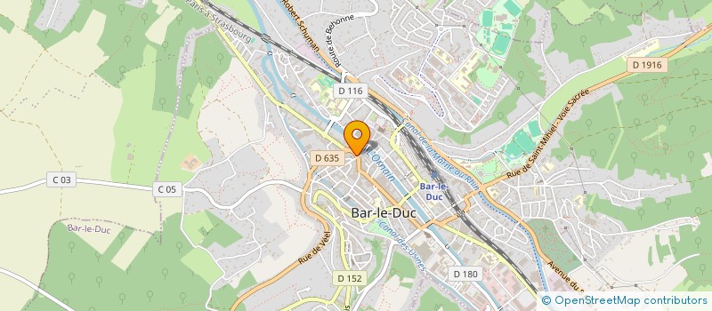 localisation de l'entreprise SARL FRANCOIS à BAR-LE-DUC