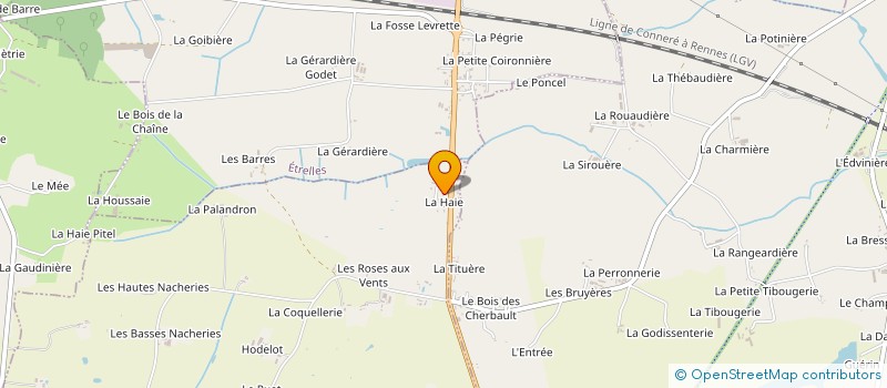 localisation de l'entreprise SARL FRANCOIS DURAND  DOMALAIN