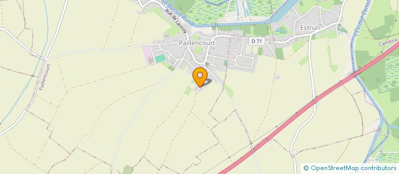 localisation de l'entreprise SARL FRANCOIS ELECTRICITE  PAILLENCOURT