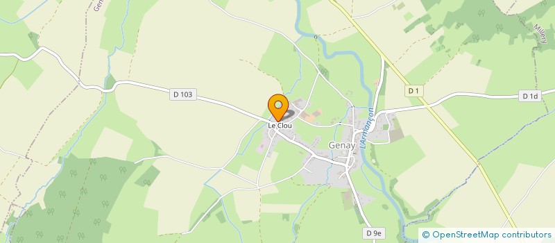 localisation de l'entreprise SARL FRANCOIS LUDI  SEMUR-EN-AUXOIS