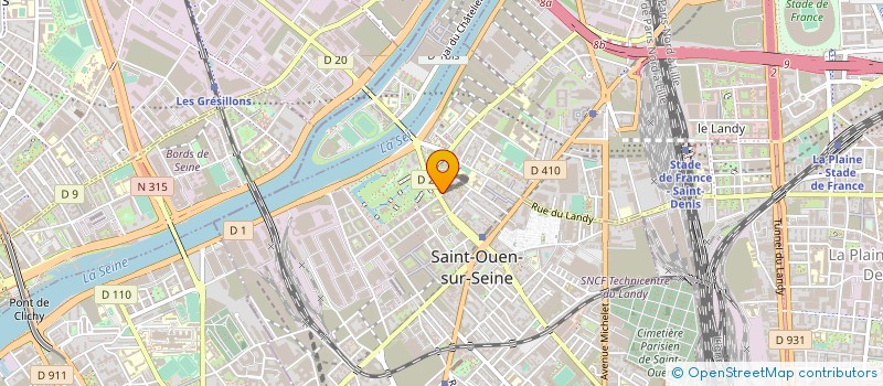 localisation de l'entreprise SARL FRANCOISE à SAINT-OUEN-SUR-SEINE