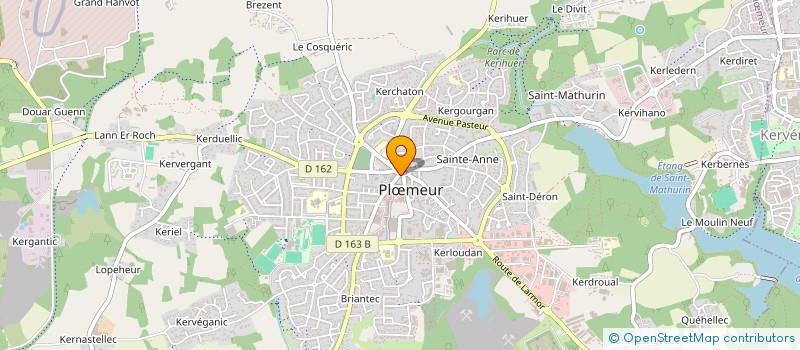 localisation de l'entreprise SARL FRANCOISE ET PASCAL DREAN à PLOEMEUR