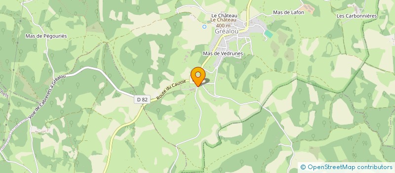 localisation de l'entreprise SARL FRANCOUAL à GREALOU