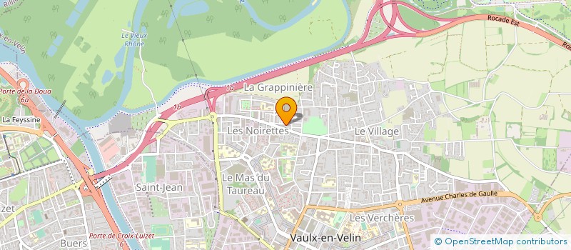 localisation de l'entreprise SARL FRANN RENOVATION-SFR  VAULX-EN-VELIN