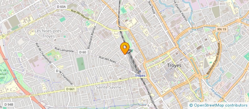 localisation de l'entreprise SARL FRANO  TROYES