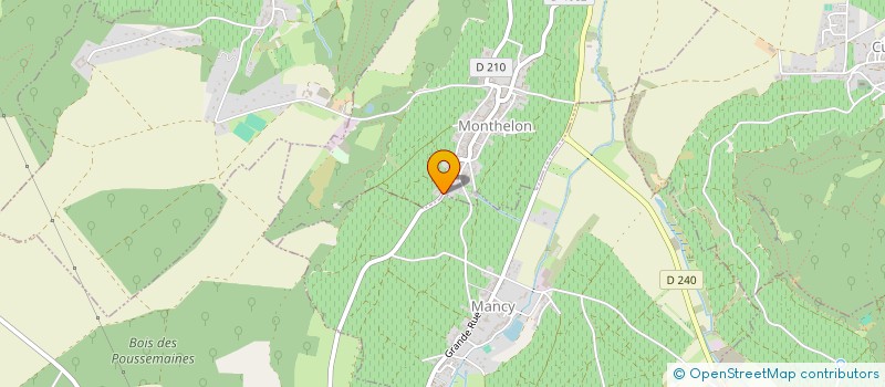 localisation de l'entreprise SARL FRANQUET LAURENT  MONTHELON