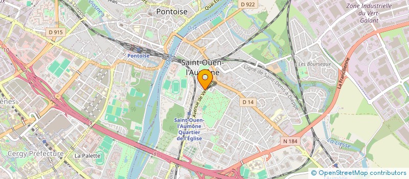 localisation de l'entreprise SARL FRANSPRAY à SAINT-OUEN-L'AUMONE