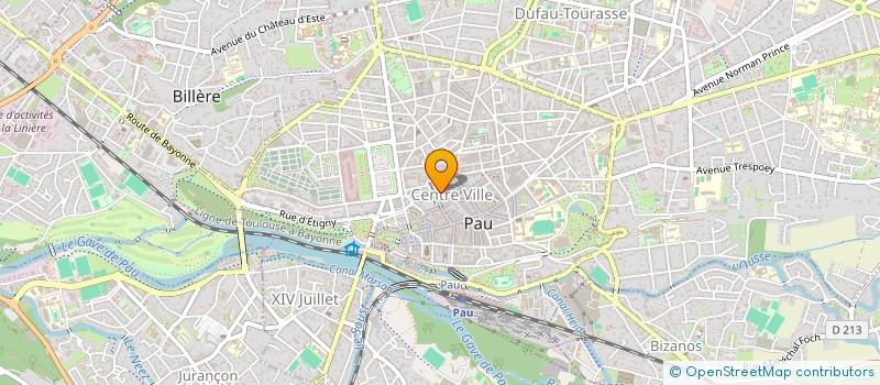 localisation de l'entreprise SARL FRATACCI à PAU