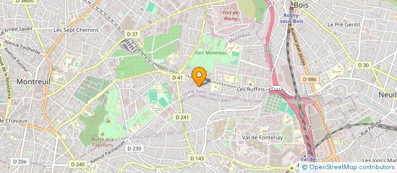 localisation de l'entreprise SARL FRAYABAT à MONTREUIL