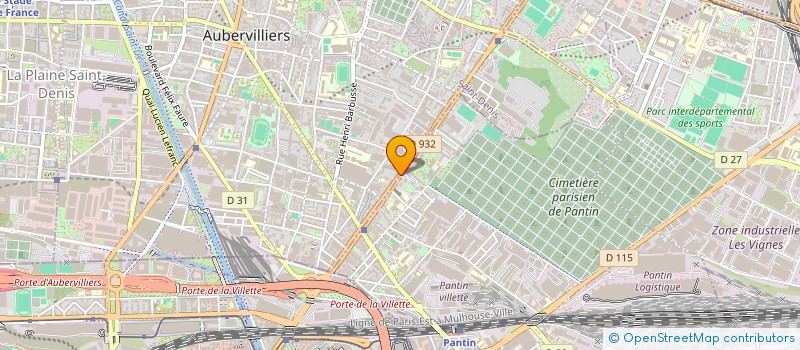 localisation de l'entreprise SARL FRB à SAINT-OUEN-SUR-SEINE