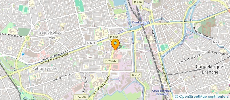 localisation de l'entreprise SARL FRECINAT à DUNKERQUE