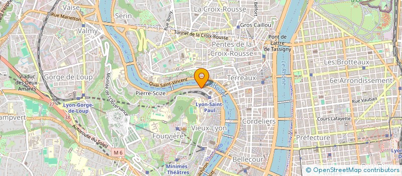 localisation de l'entreprise SARL FREDELINA à LYON