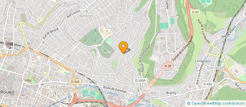 localisation de l'entreprise SARL FREDERIC BARRE  ROUEN