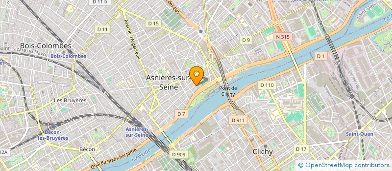 localisation de l'entreprise SARL FREDERIC SIX à ASNIERES-SUR-SEINE