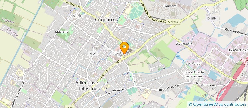 localisation de l'entreprise SARL FREDERICO à CUGNAUX