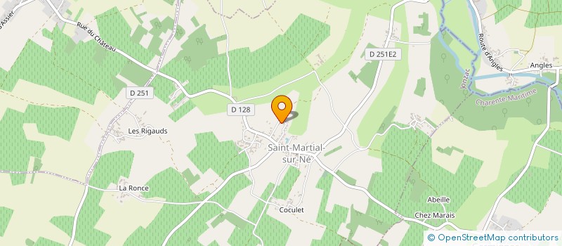 localisation de l'entreprise SARL FREDON REGIS  SAINT-MARTIAL-SUR-NE