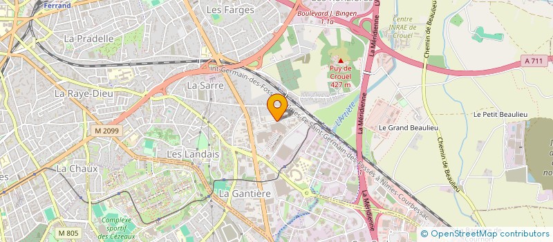 localisation de l'entreprise SARL FREIT-CAR à CLERMONT-FERRAND