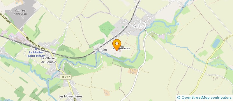 localisation de l'entreprise SARL FREITAS à SALLES