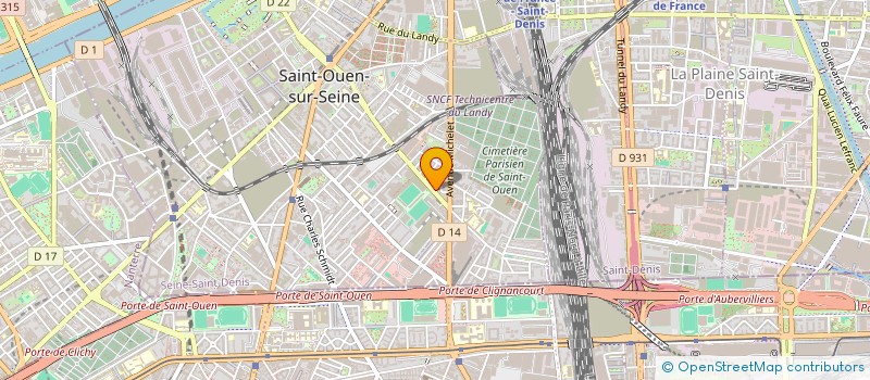 localisation de l'entreprise SARL FRENAY à SAINT-OUEN-SUR-SEINE