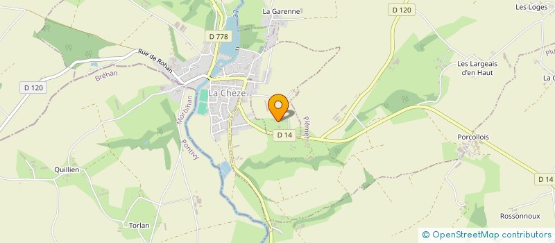 localisation de l'entreprise SARL FRENAY  LA CHEZE