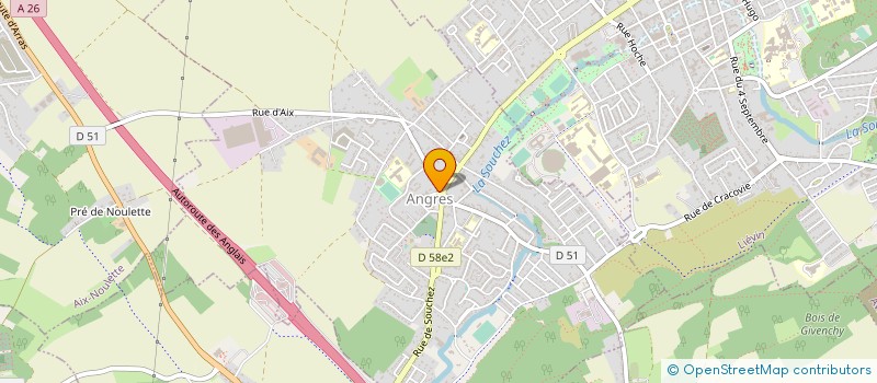 localisation de l'entreprise SARL FRENCH ALU à ANGRES
