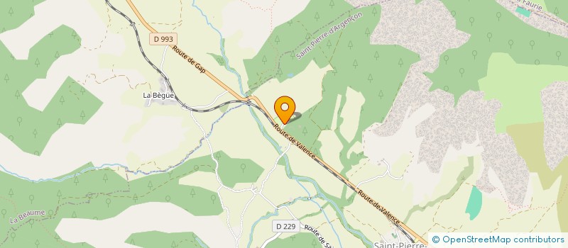 localisation de l'entreprise SARL FRENCHTRACKS DE LA SOURCE  SAINT-PIERRE-D ARGENCON