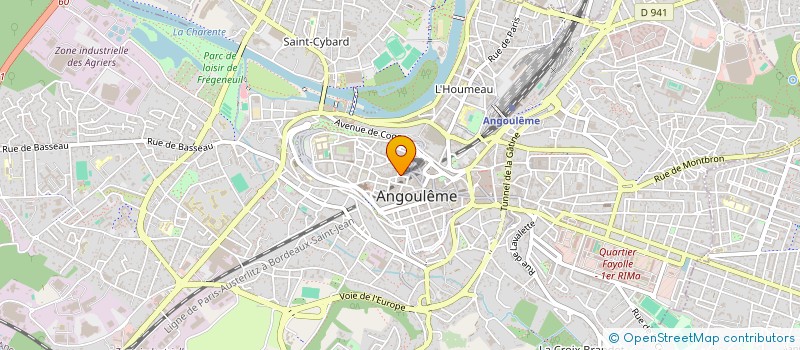 localisation de l'entreprise SARL FRERES COLONNA à ANGOULEME