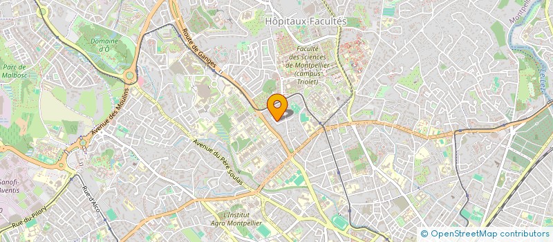 localisation de l'entreprise SARL FRERES POLAT à MONTPELLIER