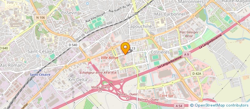 localisation de l'entreprise SARL FRERO  NIMES