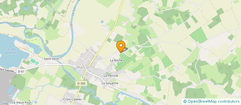 localisation de l'entreprise SARL FRESNEAU à MARCON