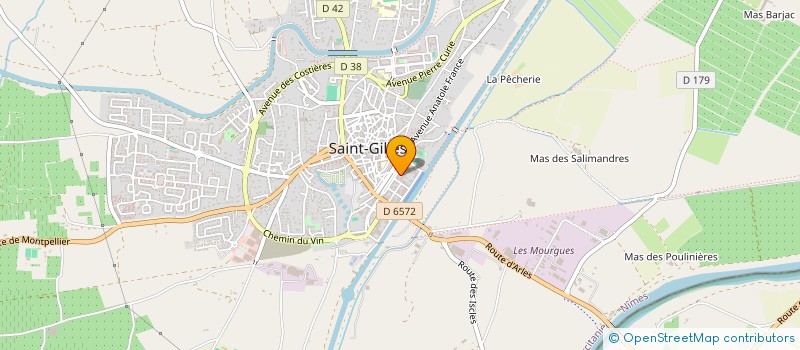 localisation de l'entreprise SARL FRESOPH à SAINT-GILLES